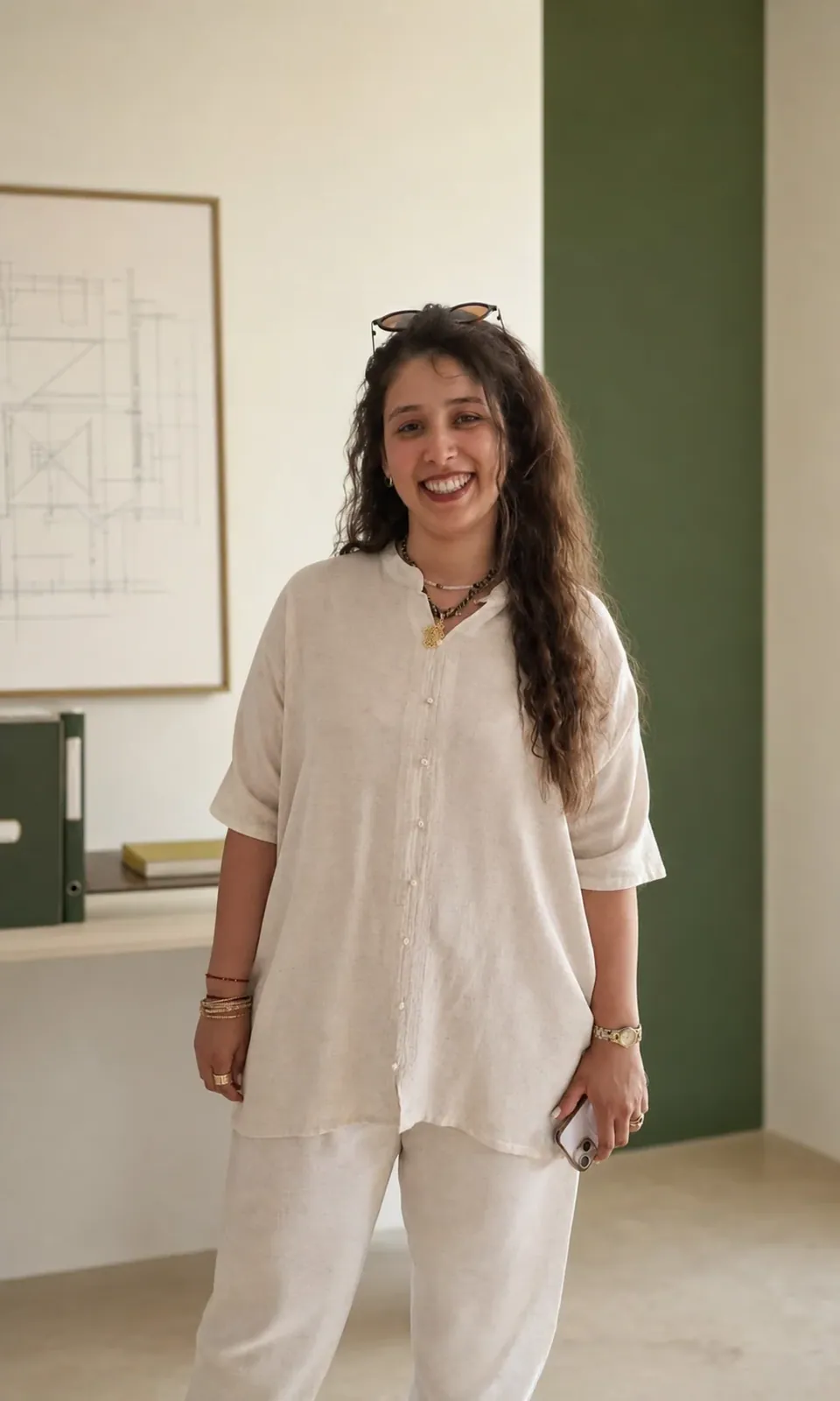 Portrait of Asmaa Feriel Bouhali, ReneWave co-founder and Technical Director.