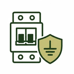 Generated ReneWave emblem for electrical protections.