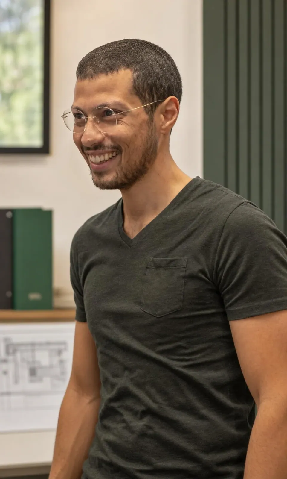 Portrait of Mehdi Zerhouni, ReneWave co-founder and Director of Strategy and Business Development.