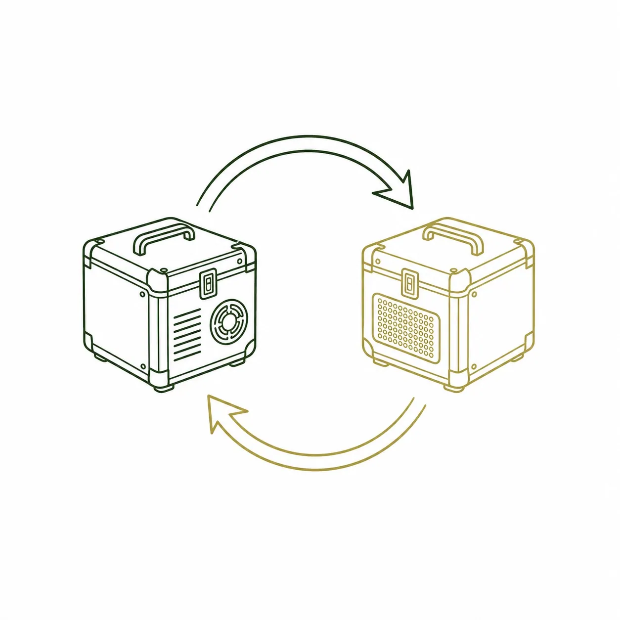 Product exchange emblem