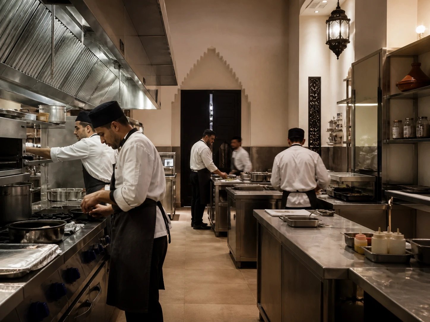 Restaurant and kitchen energy application context in Morocco.