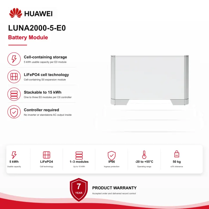 Huawei LUNA2000 5 kWh Battery Module