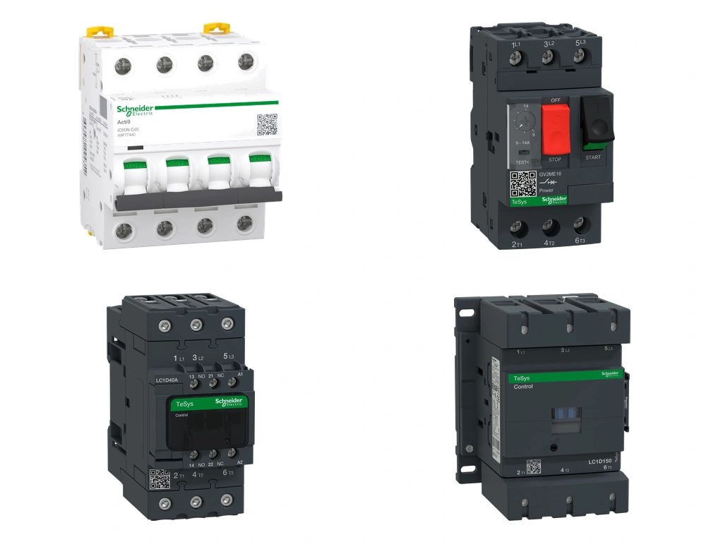 Schneider Electric equipment range