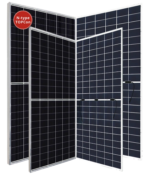 Official Canadian Solar TOPBiHiKu7 bifacial TOPCon module front and rear views
