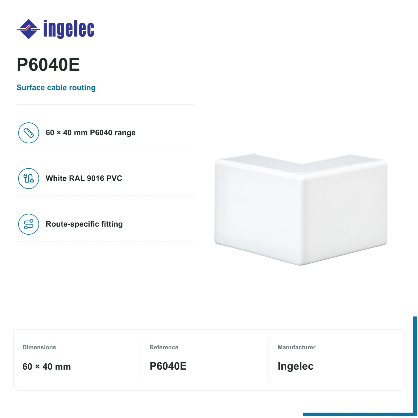 P6040E · Ingelec skirting presentation