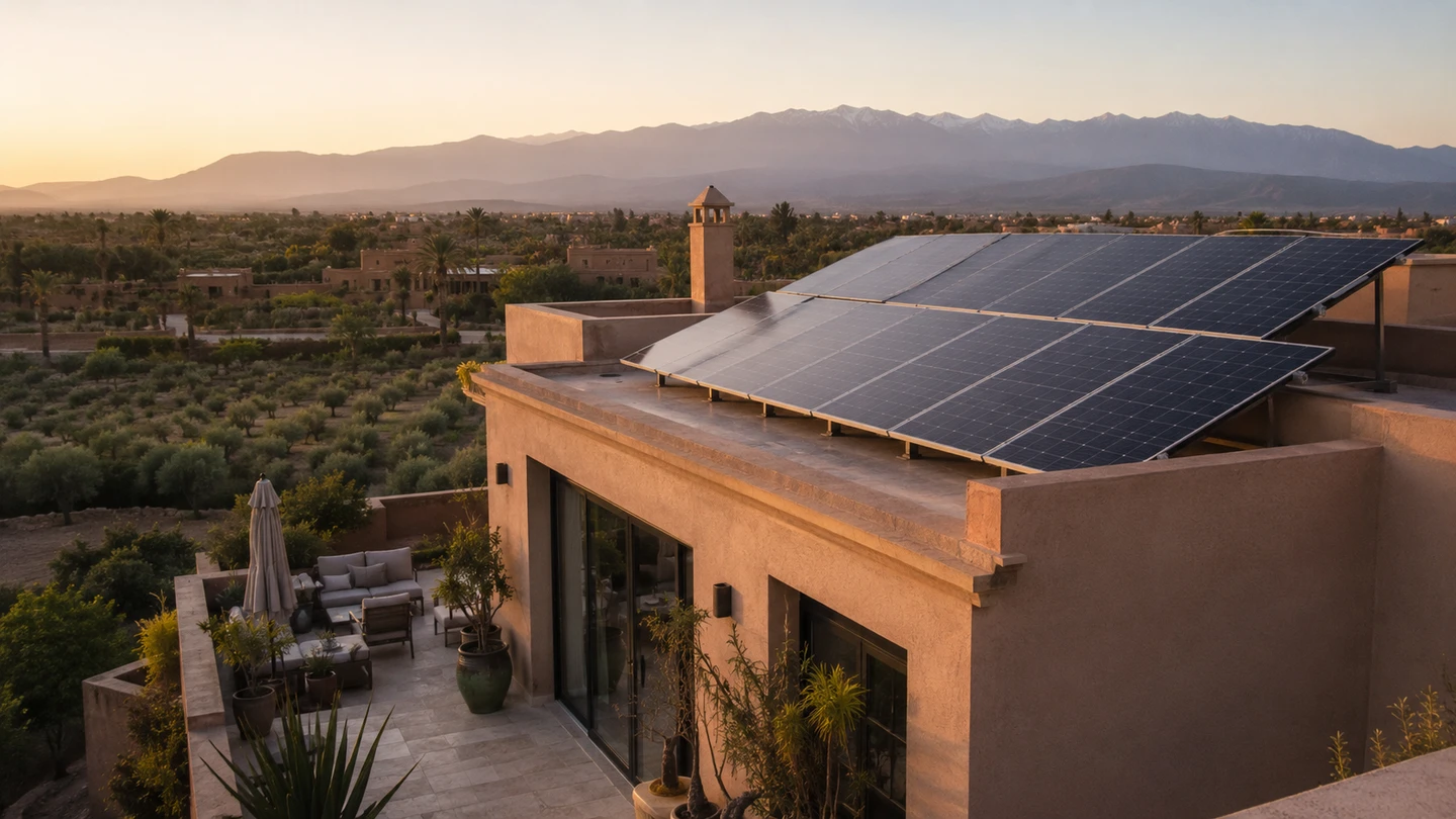 Solar Systems for Homes and Villas in Morocco