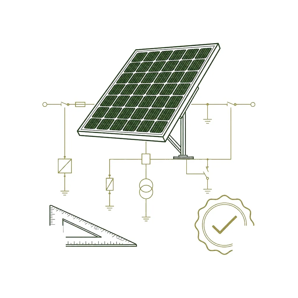 ReneWave emblem for solar PV design, electrical codes and permitting.