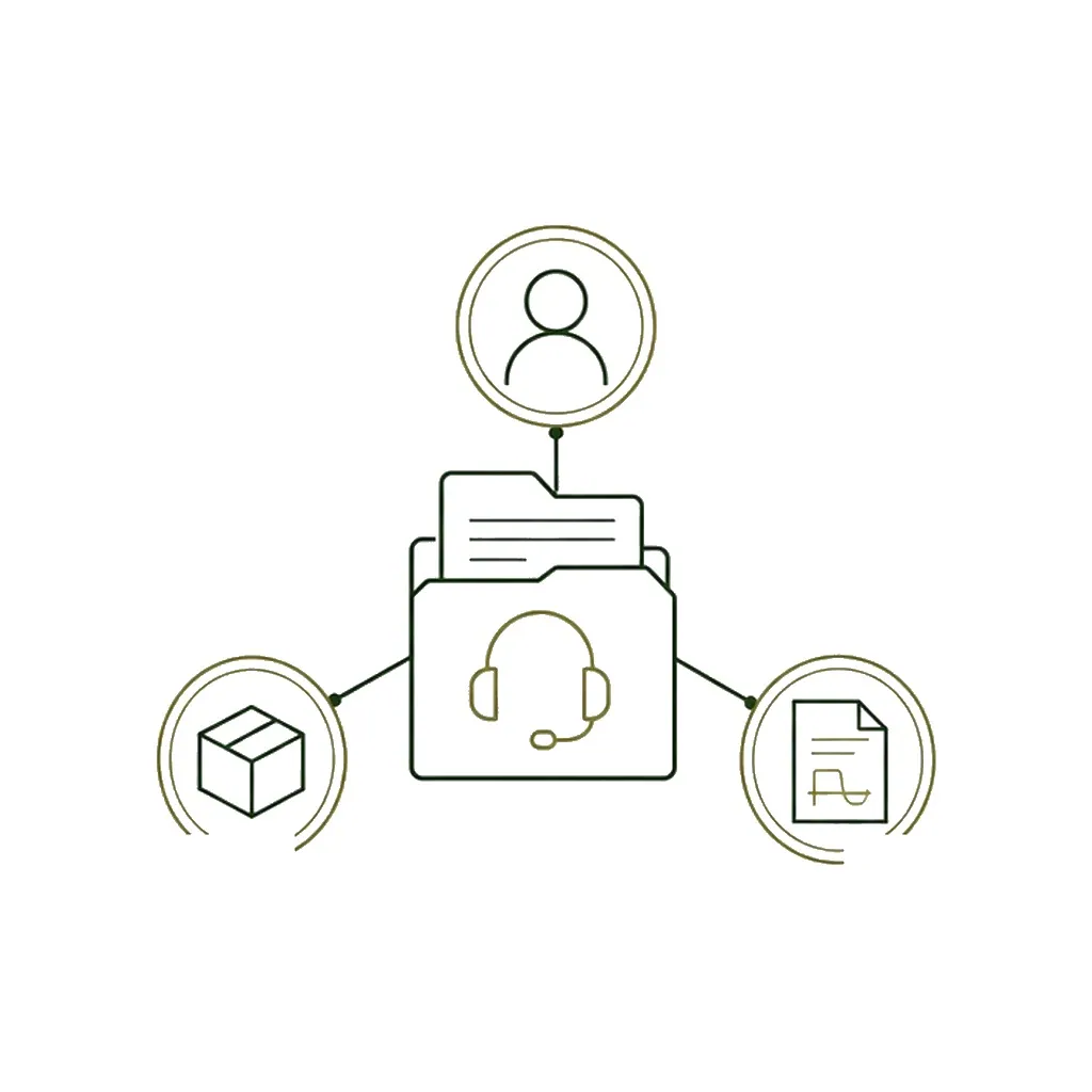 ReneWave emblem for one customer-care contact from diagnosis through remedy.